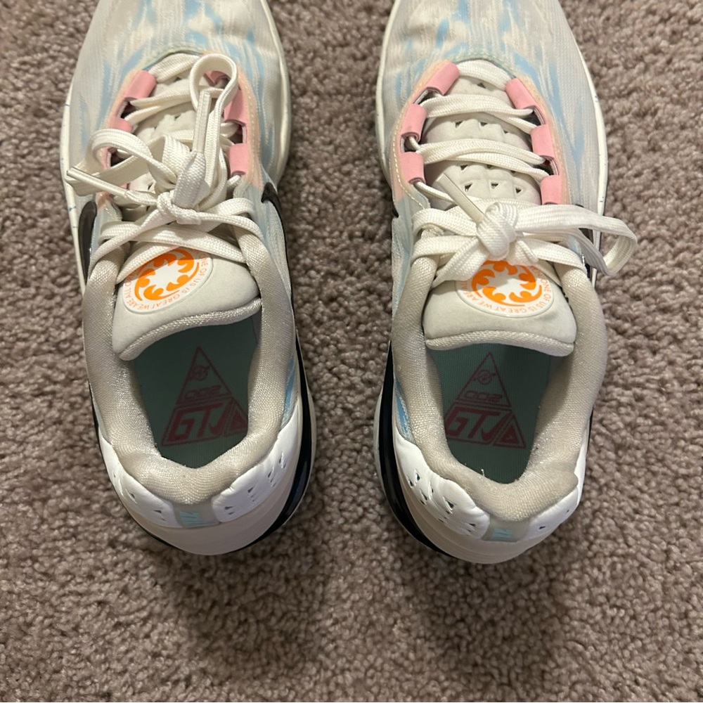 Nike Air Zoom GT Cut 2 Basketball Shoes Sail Pink Spell Women’s Size 9 - Picture 3 of 13